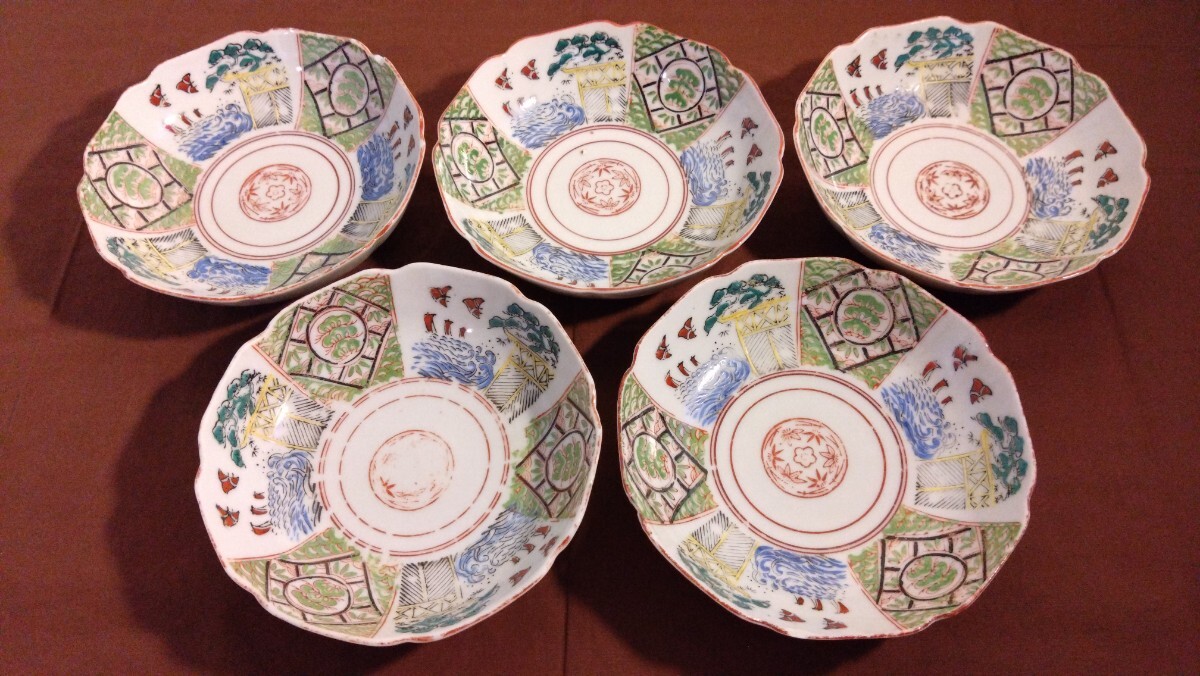 古伊萬里　伊萬里　なます皿　色絵　小紋　山水　蔵出し　江戸期?。悼? />
                                    </span> 
                                </div>

								<div   id=