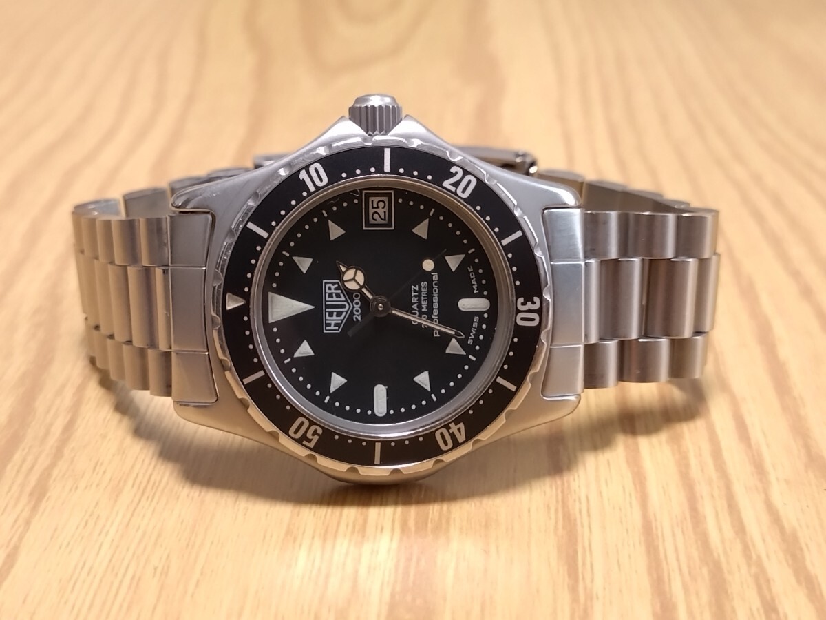 HEUER】希少1980年代製ヴィンテージホイヤープロフェッショナル HEUER】希少1980年代製ヴィンテージホイヤープロフェッショナル