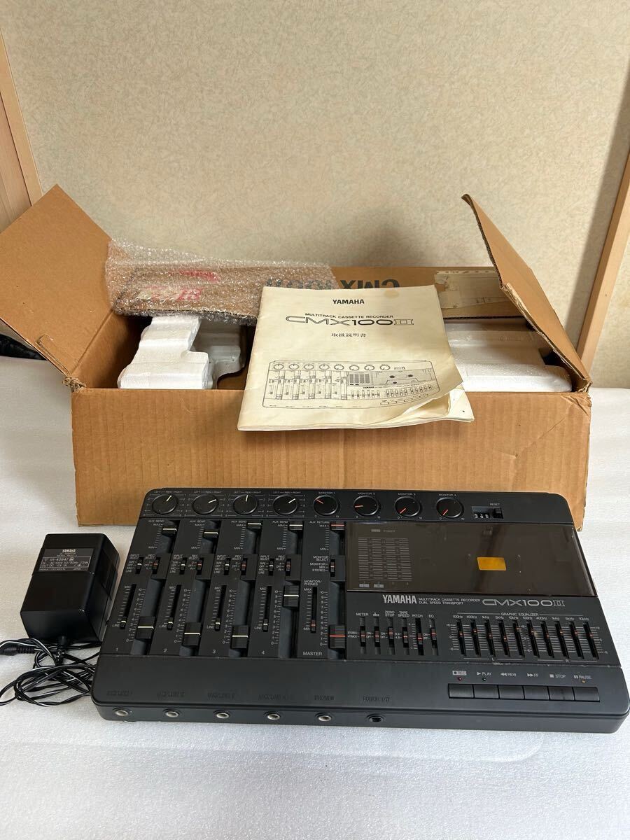 YAMAHA Yamaha multi truck cassette recorder CMX100Ⅱ electrification has confirmed used Junk 