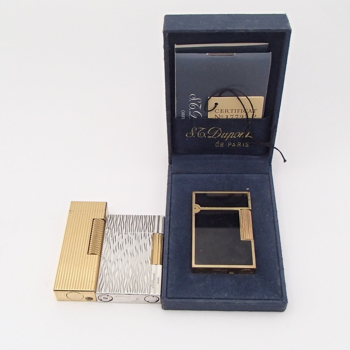 ☆S.T. DUPONT デュポン/Dunhill dunhill ダンヒル /ガスライター 喫煙 
