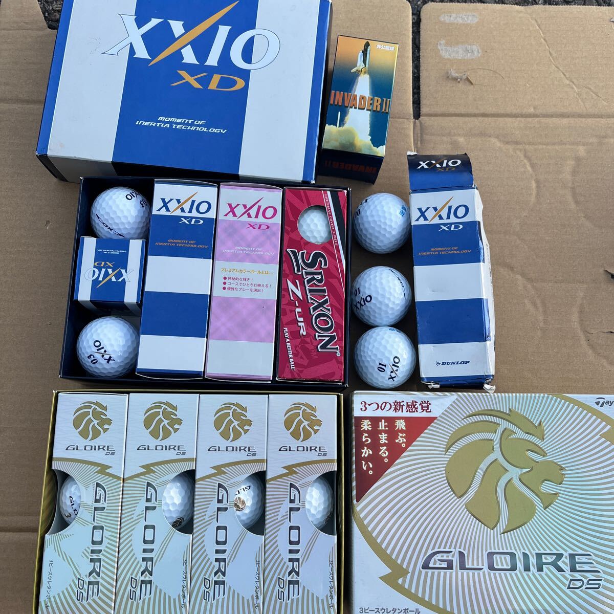 新品 ゴルフボール DUNLOP ダンロップ ゼクシオ テーラーメイドゴルフ GLOIRE まとめ売り ゴルフ 詳細不明 