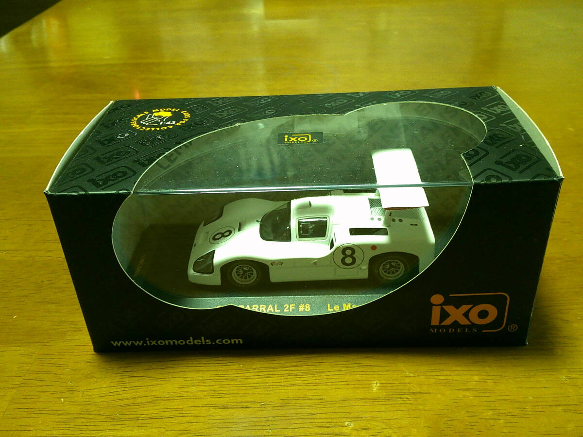 イクソ　ixo　　1/43 　「 シャパラル　2F 」　 #8　　ル?マン　1967ｙ 　?送料 500円（レターパック発送）