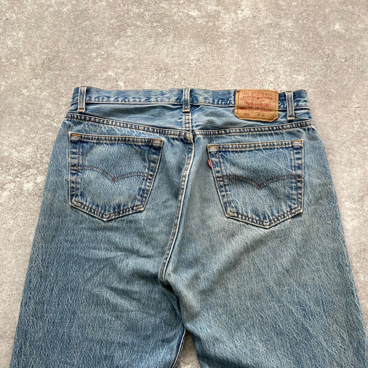 Levi's】リーバイス 501 デニムパンツ ジーンズ 90s 赤文字紙 Levi's】リーバイス 501 デニムパンツ ジーンズ 90s 赤文字紙