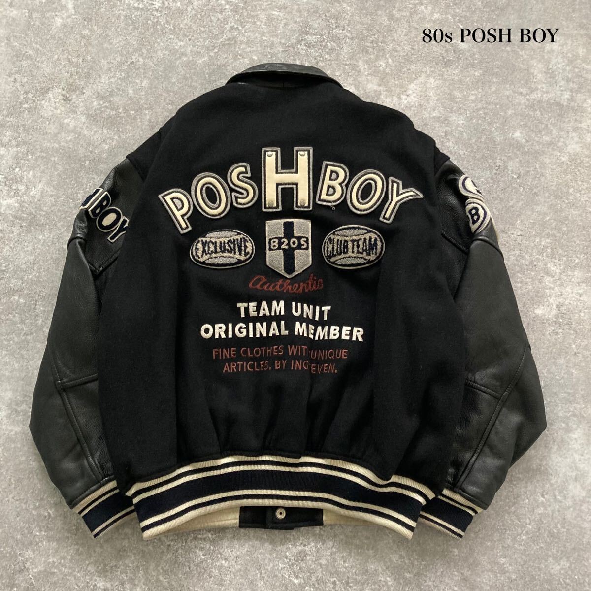 80s POSH BOY ポッシュボーイ スタジャン スタジアムジャンパー 80s POSH BOY ポッシュボーイ スタジャン スタジアムジャンパー
