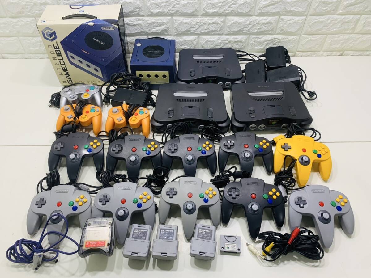 ☆大量・1円〜☆ 任天堂 ゲームキューブ 本体 まとめて 18台 ☆大量・1円〜☆ 任天堂 ゲームキューブ 本体 まとめて 18台