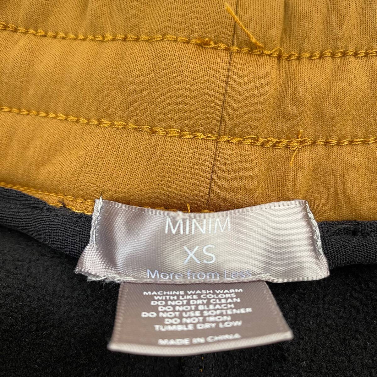 【未使用品】 MINIM GEAR ストレッチ 裾ジップ 防水 イージーテックパンツ XSサイズ 14116-60