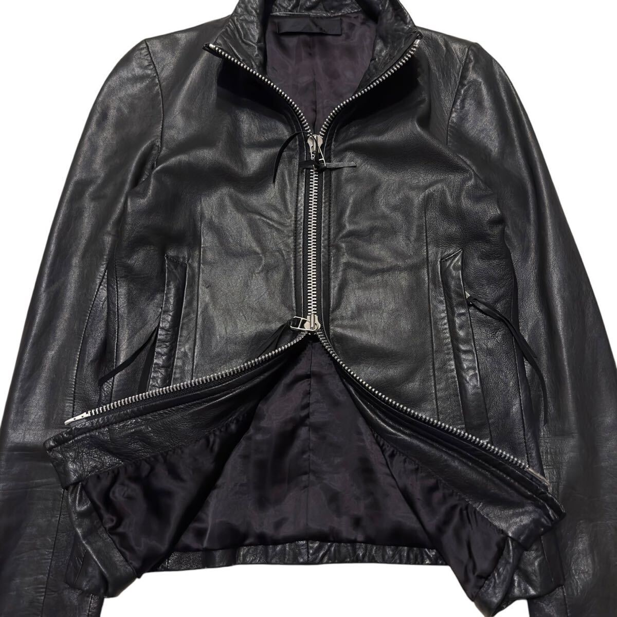 00s Rare EKAM Japanese Label switching leather jacket Y2K ifsixwasnine kmrii helmut lang lgb obelisk 14th addiction rick owens(男性用)|売買されたオークション情報、Yahoo!オークション(旧ヤフオク!) の商品情報をアーカイブ公開 - オークファン(aucfan.com) 00s Rare EKAM Japanese Label switching leather jacket Y2K ifsixwasnine kmrii helmut lang lgb obelisk 14th addiction rick owens(男性用)|売買されたオークション情報、Yahoo!オークション(旧ヤフオク!) の商品情報をアーカイブ公開 - オークファン(aucfan.com)