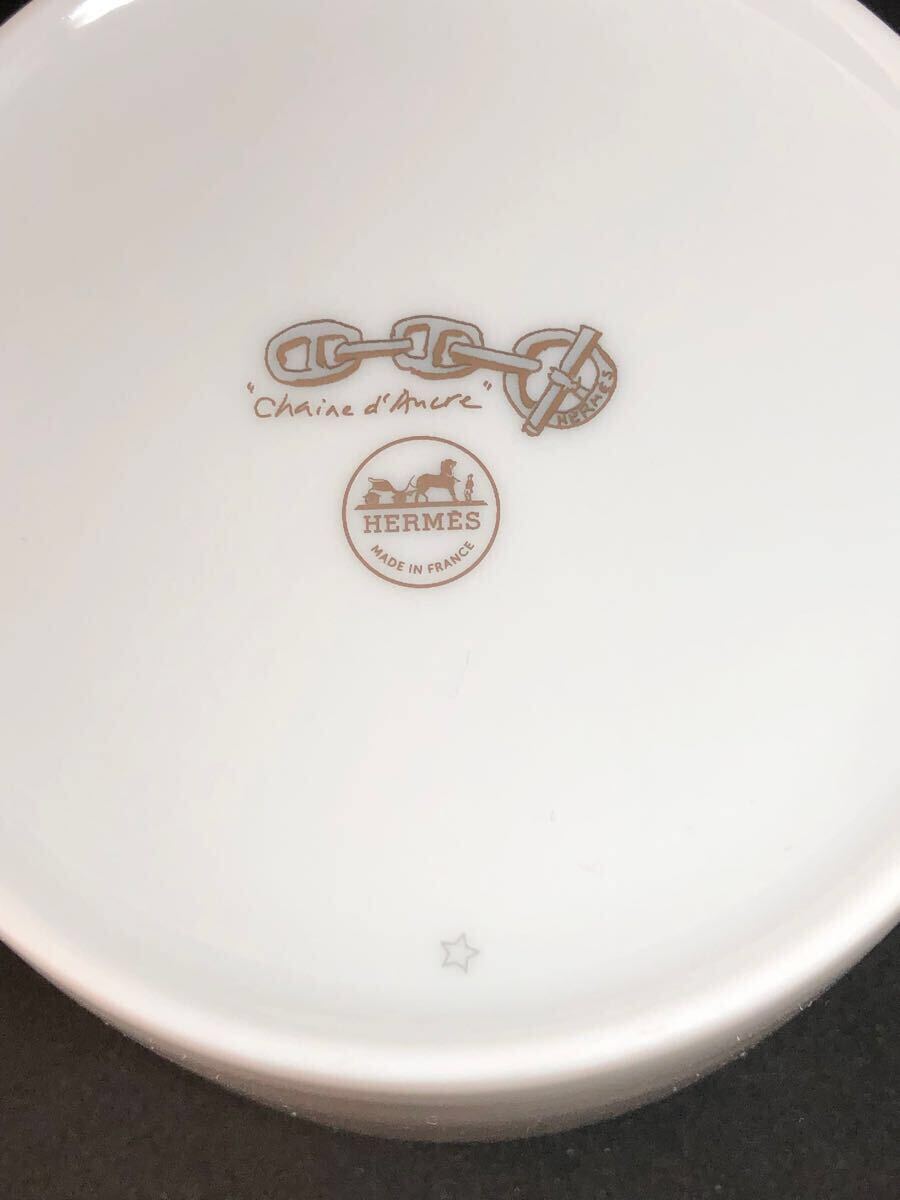 エルメス HERMES シェーヌダンクル プラチナ モーニングカップ エルメス HERMES シェーヌダンクル プラチナ モーニングカップ