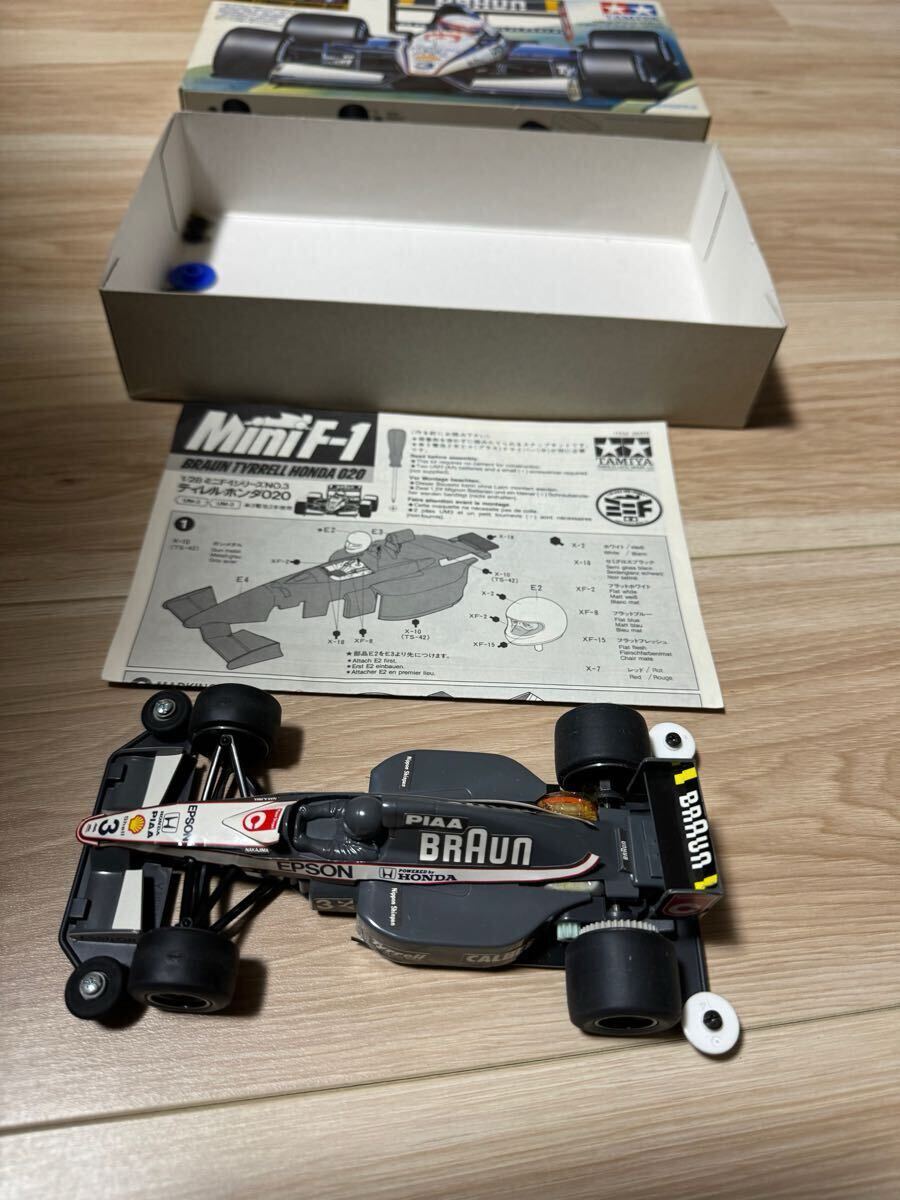 タミヤ 1/20 プラモデル マクラーレン MP4/5B ティレル 020 1円 タミヤ ブラウン・ティレル ホンダ020 マクラーレン MP4/5B
