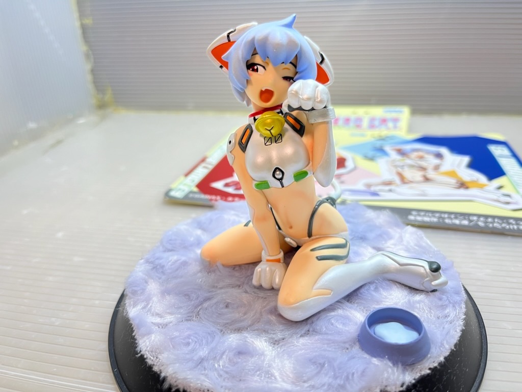 SEGA セガ 新世紀エヴァンゲリオン エクストラフィギュア エアロキャット feat.ぽよよん・ろっく 綾波レイ ブラッシュアップカスタム品