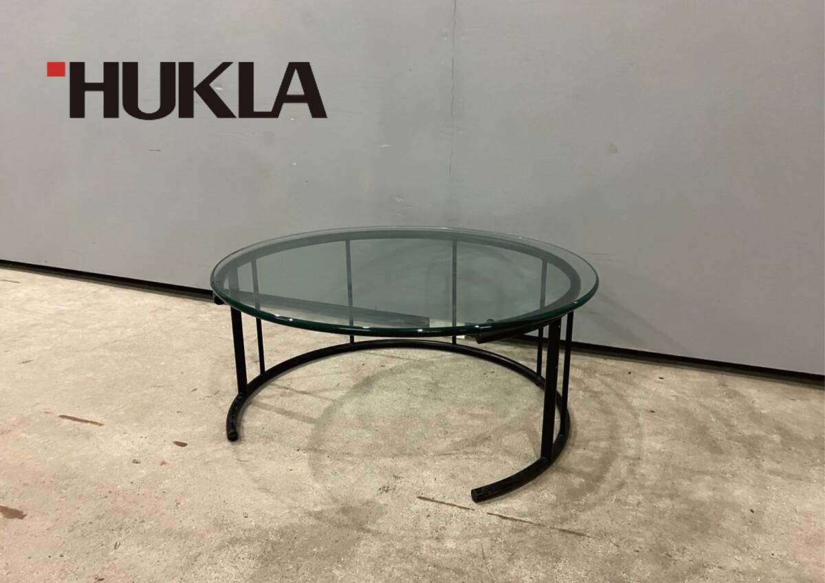 『HUKLA』フクラ TMRB ガラステーブル センターテーブル リビングテーブル ローテーブル