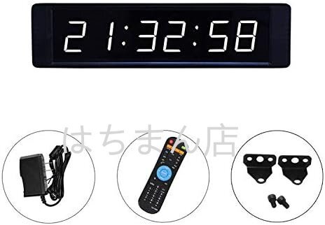 LEDタイマー 1インチ6桁 電子ディスプレイ カウントアップ LEDタイマー 1インチ6桁 電子ディスプレイ カウントアップ