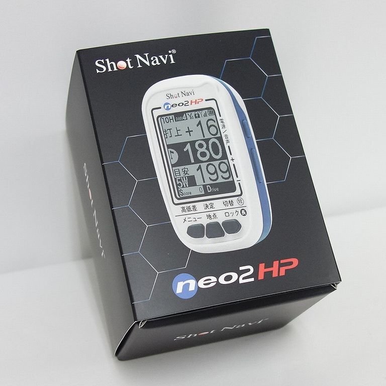 新品 未使用 Shot Navi neo2 HP ゴルフ GPS ナビ 送料無料 インボイス可 【お本1217-50-1218】清
