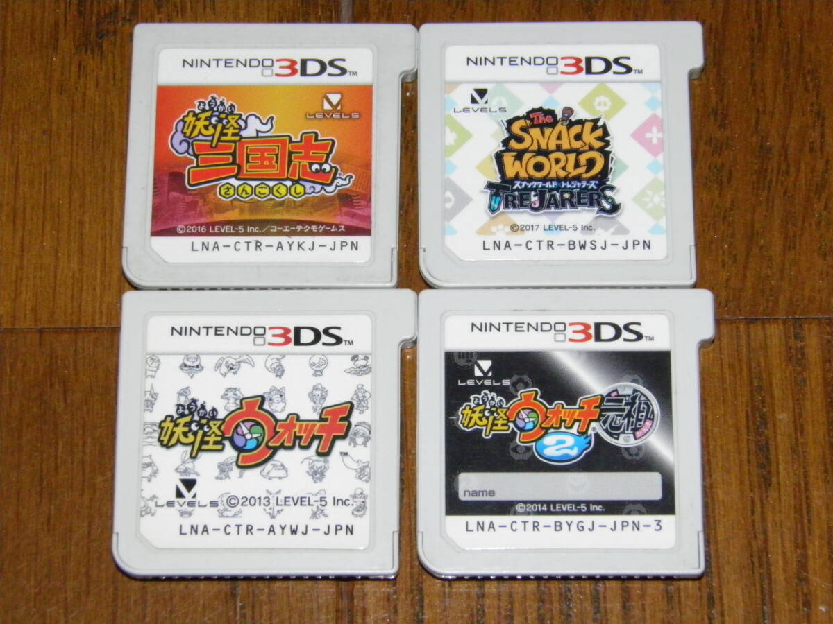 3DS Yo-kai Watch + Yo-kai Watch 2 родоначальник +.. Annals of Three Kingdoms + снэки world torejala-z