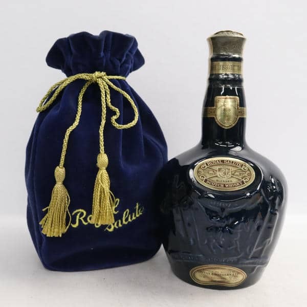 ROYAL SALUTE（ロイヤルサルート）21年 40％ 750ml 青陶器（重量1352g）X24L040054