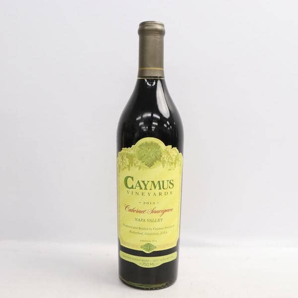 CAYMUS VINEYARDS（ケイマス ヴィンヤーズ）カベルネソーヴィニヨン 2013 14.9％ 750ml N24K140003