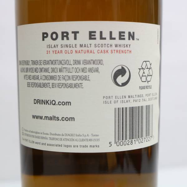 PORT ELLEN(ポートエレン)31年 10thリリース 1978-2010 54.6 PORT ELLEN(ポートエレン)31年 10thリリース 1978-2010 54.6