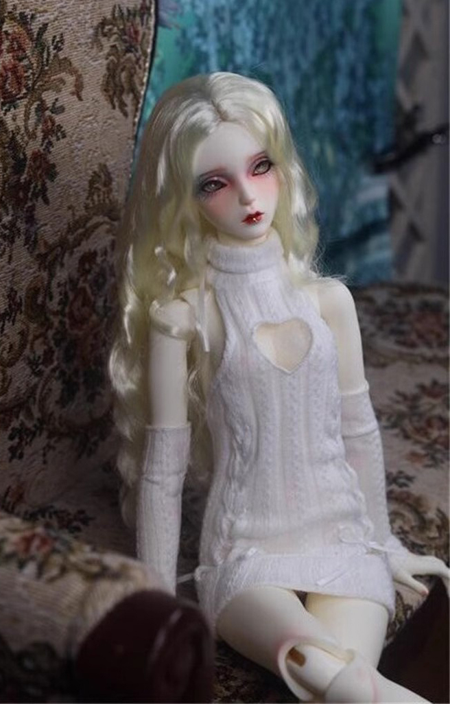 BJD人形服SD DD MSD MDD SD17セーター ドール服 ニットお洋服 セーラー服 制服 1/4 1/3 カジュアルな衣装 人形の誕生日プレゼント24my004