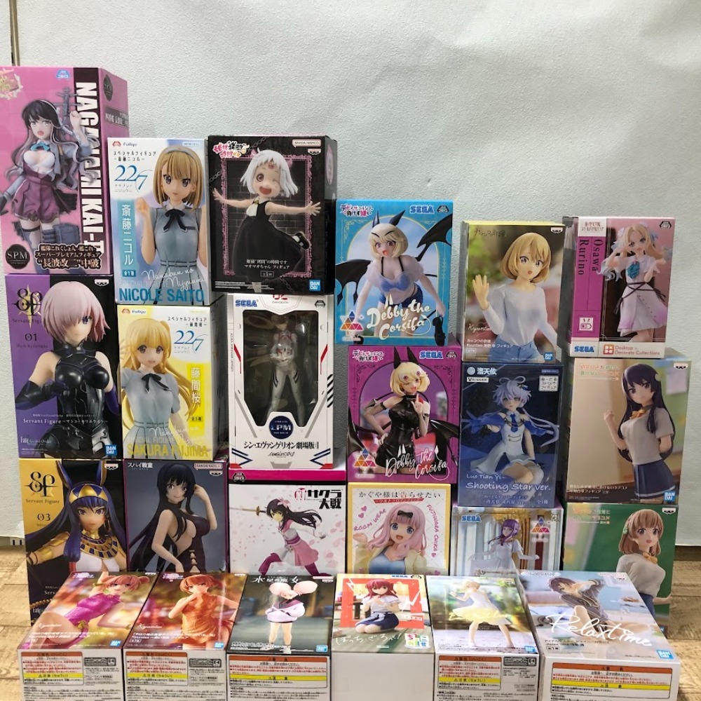 美少女系プライズフィギュアまとめ売り23体 08w4672☆1円~ 美少女系 プライズ フィギュア まとめ Fate/ラブ