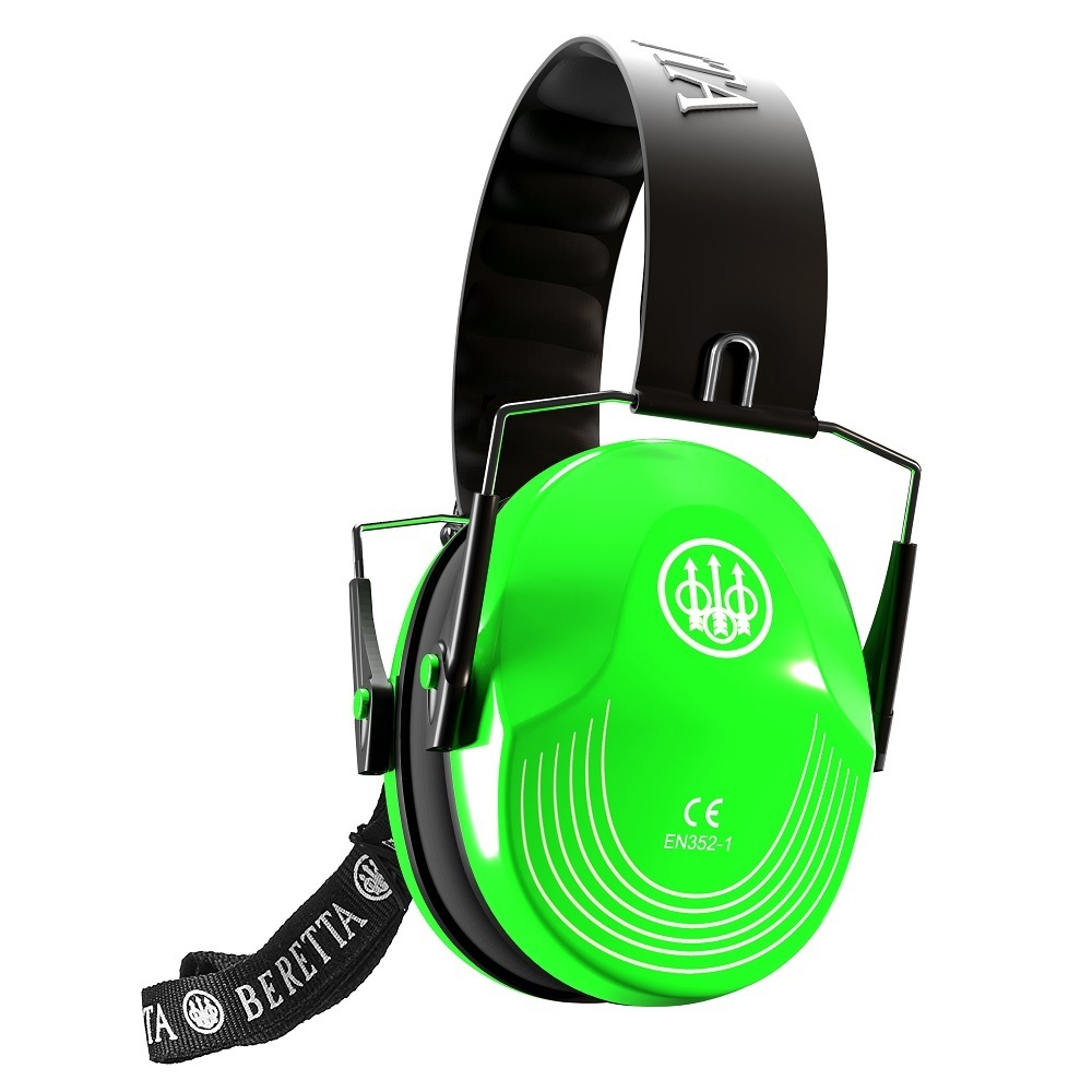 ベレッタ イアマフ（蛍光グリーン）/New Beretta Earmuff - Green Fluo
