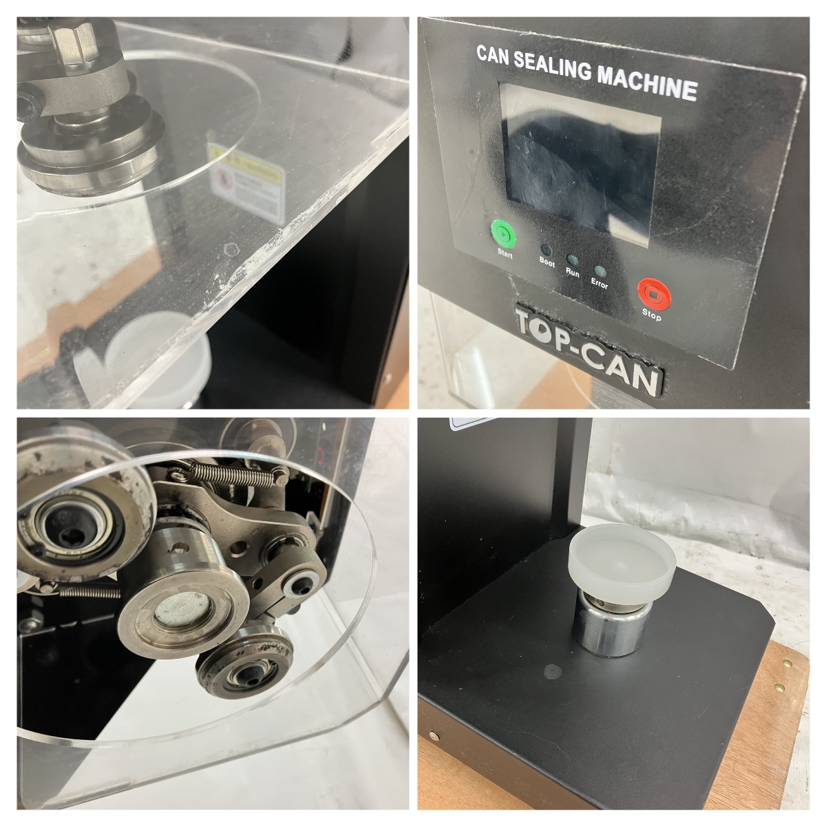 引取限定】TOP-CAN ACT-TP-101U 缶シーリングマシン 密閉 アルミ 引取限定】TOP-CAN ACT-TP-101U 缶シーリングマシン 密閉 アルミ