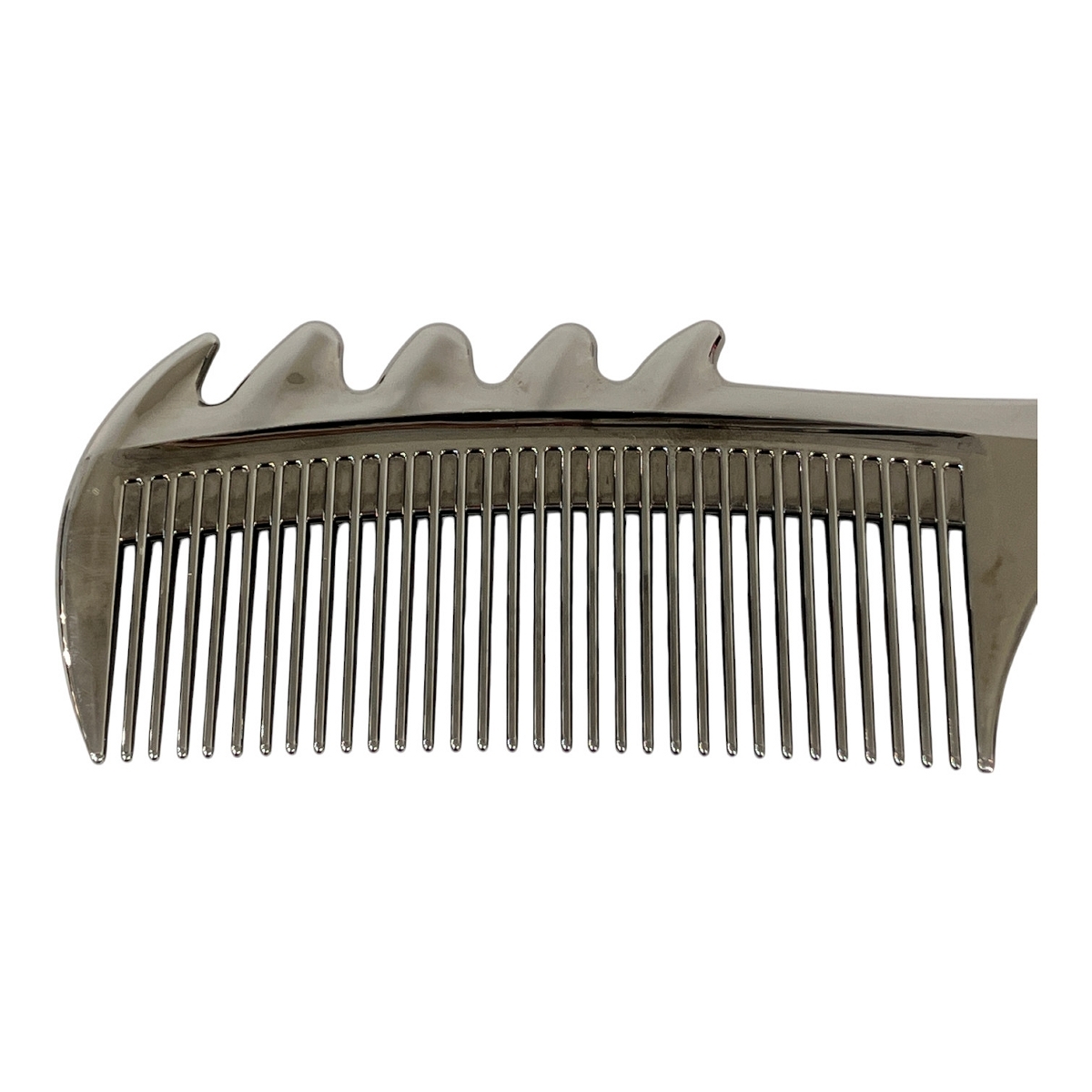 LOVE CHROME Rav Chrome . comb SCALP GUASHA scalp kasa black used N9585643