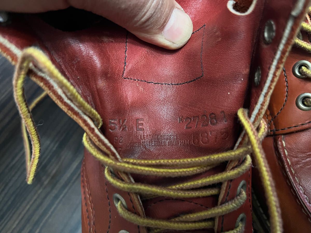 オールドRED WING レッドウィング 8875 1997年製 P8 四角犬タグ オールドRED WING レッドウィング 8875 1997年製 P8 四角犬タグ