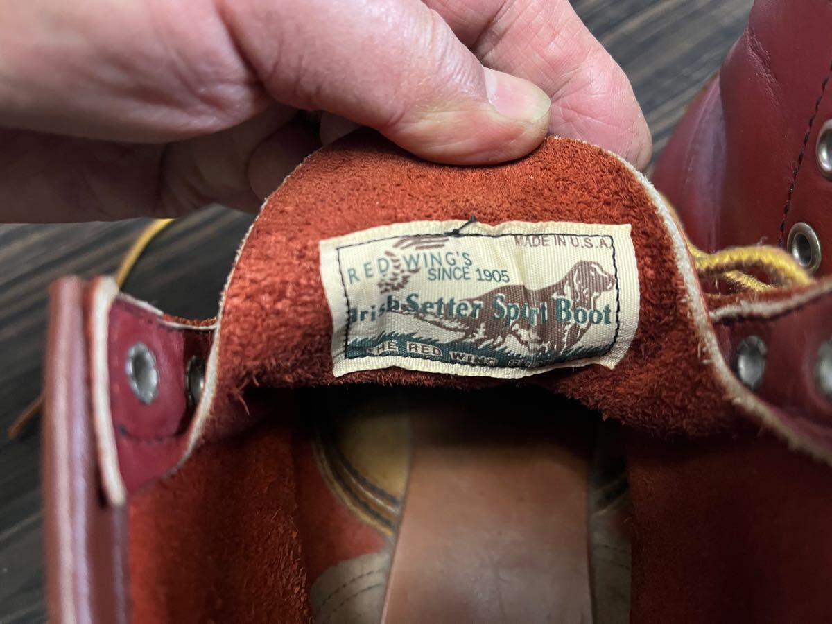 オールドRED WING レッドウィング 8875 1997年製 P8 四角犬タグ オールドRED WING レッドウィング 8875 1997年製 P8 四角犬タグ