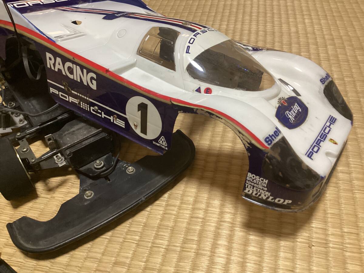 めちゃくちゃ古いラジコン ジャンク動作未確認 ポルシェボディー めちゃくちゃ古いラジコン ジャンク動作未確認 ポルシェボディー