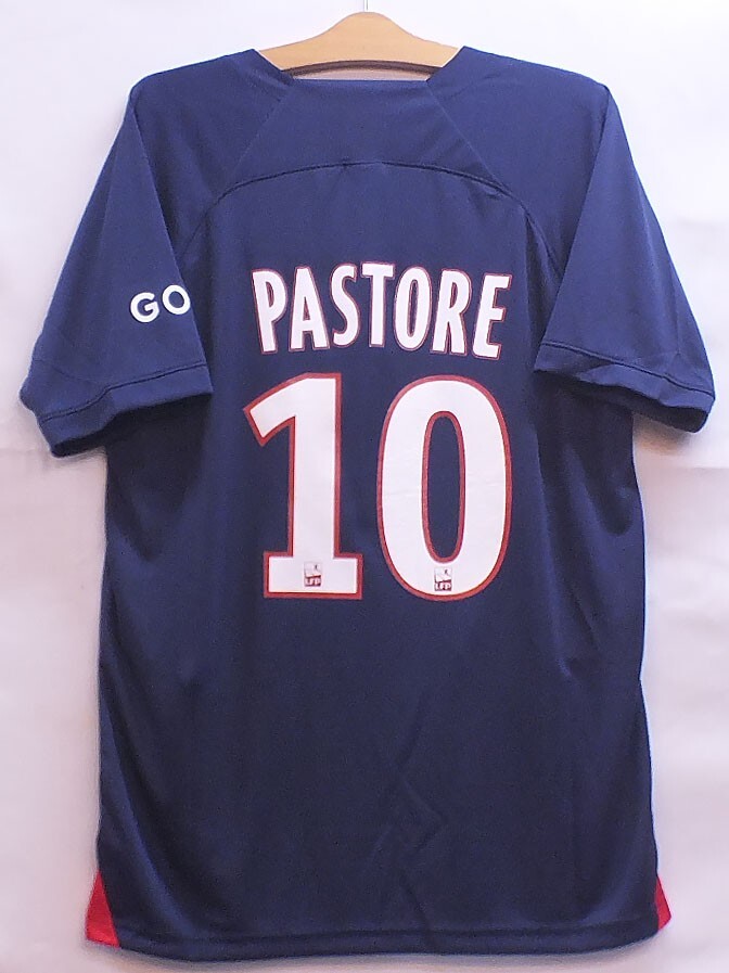 新品☆パストーレ☆パリSG☆紺L10番半袖☆アルゼンチン代表☆パレルモ☆PSG