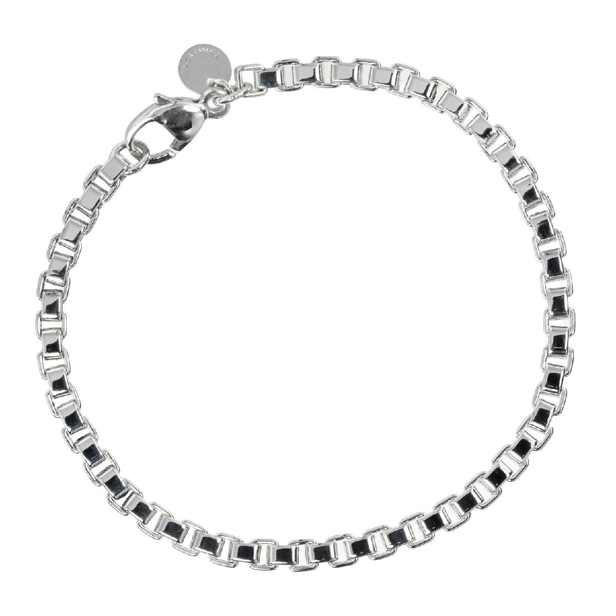 ティファニー TIFFANY&Co. ベネチアン ブレスレット シルバー925 約15.2g【I201524061】中古