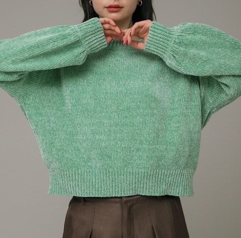  новый товар Sunny этикетка Urban Research sonny label URBAN RESEARCH вязаный молдинг ya-n вязаный тянуть over 