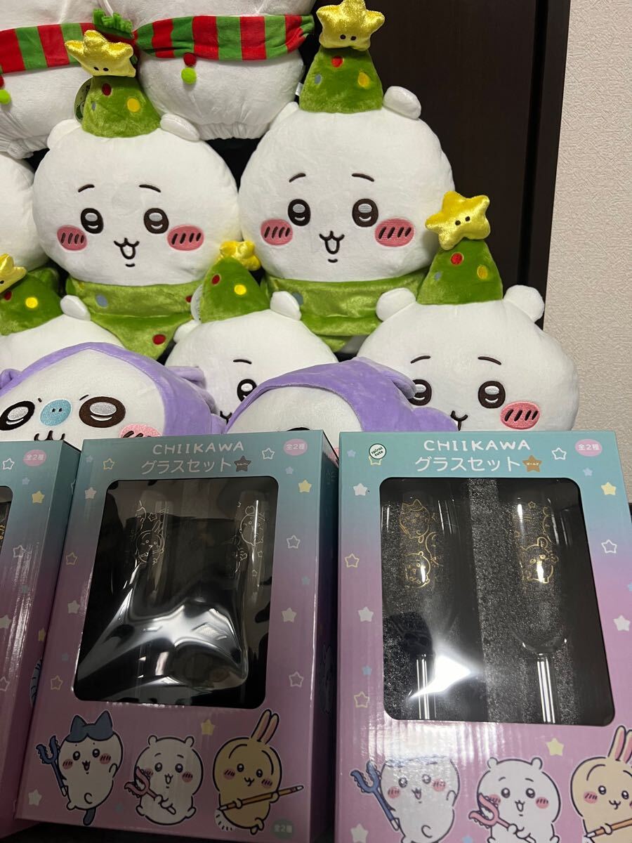 ちいかわ ぬいぐるみ まとめ売り 大量セット! ちいかわグラス ちいかわ ぬいぐるみ まとめ売り 大量セット! ちいかわグラス