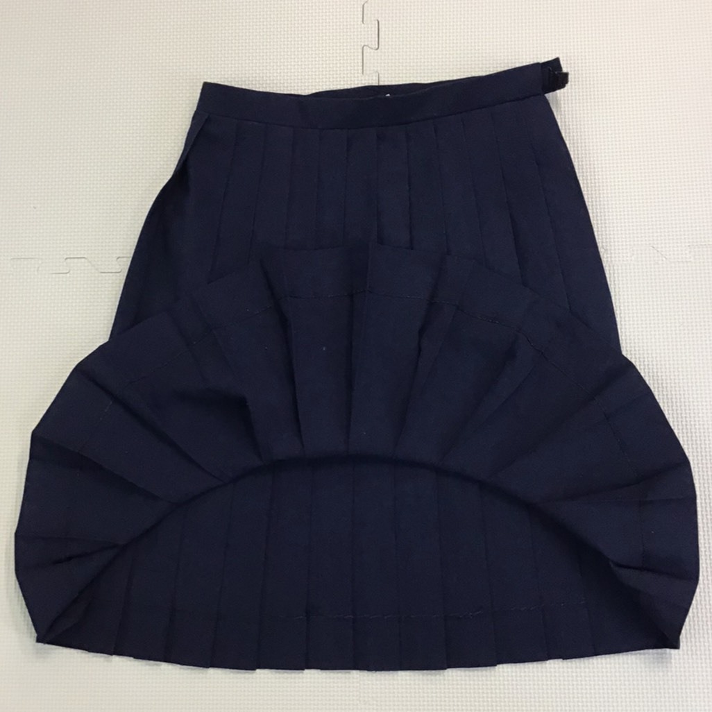 【在庫僅少】 F267#(中古) 兵庫県 姫路商業高校 ブラウス スカート 2点セット 学生服
