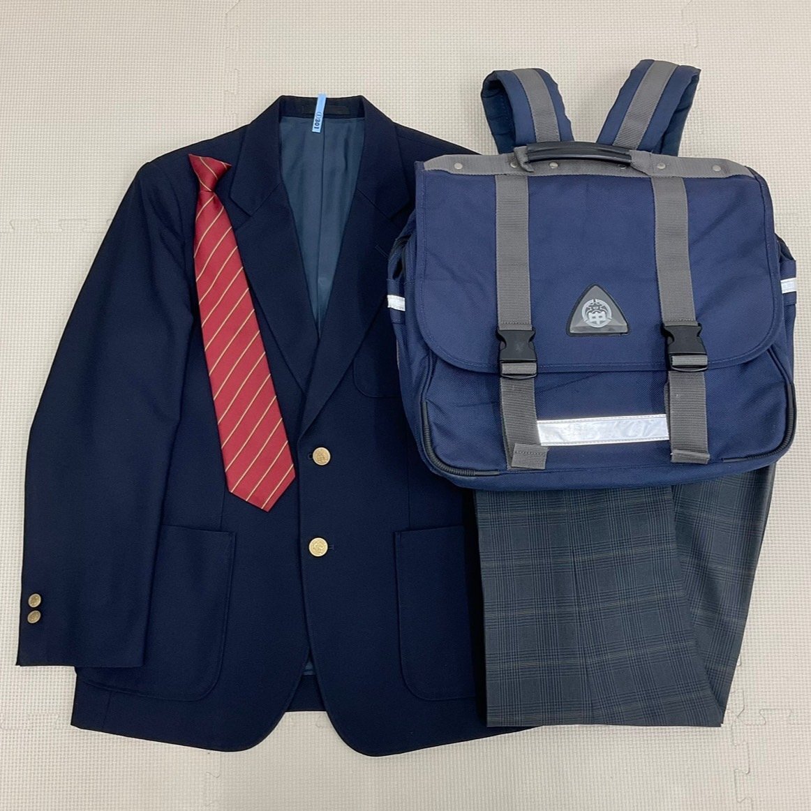 U1369/S1496(中古/箱)宮城県 多賀城市立高崎中学校 男子制服4点 U1369/S1496(中古/箱)宮城県 多賀城市立高崎中学校 男子制服4点