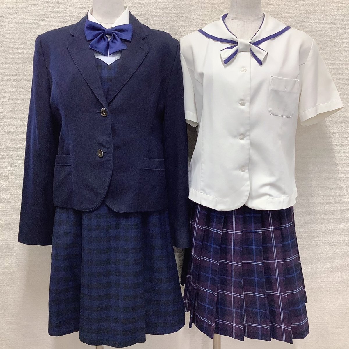 I71/Y(中古)福島県 田村高校 女子制服6点 /L/LL/W69/丈60 I71/Y(中古)福島県 田村高校 女子制服6点 /L/LL/W69/丈60