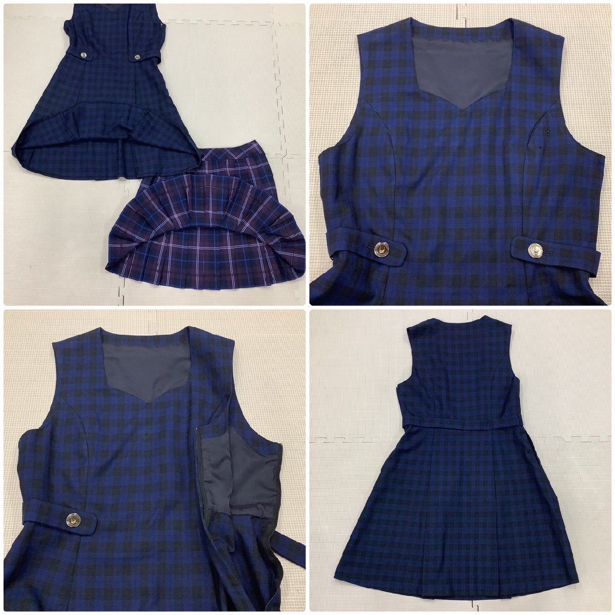 I1047/Y(中古)福島県 郡山女子大学附属高校 6点 /ブレザー,夏 I1047/Y(中古)福島県 郡山女子大学附属高校 6点 /ブレザー,夏