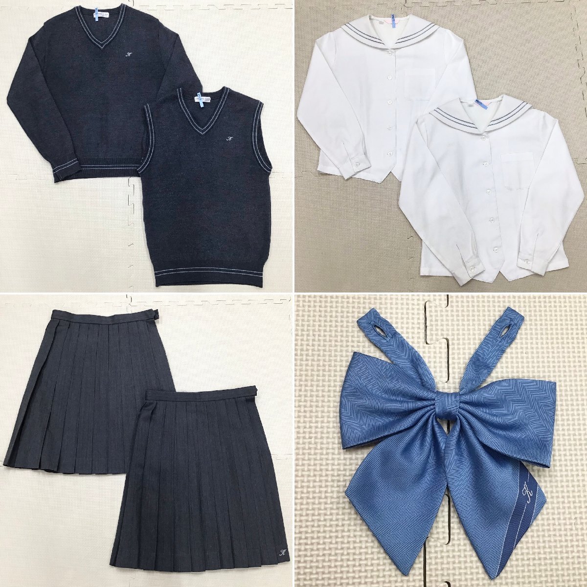 O1103/A(中古)愛知県 杏和高校 8点 /指定品/ブレザー:160 O1103/A(中古)愛知県 杏和高校 8点 /指定品/ブレザー:160