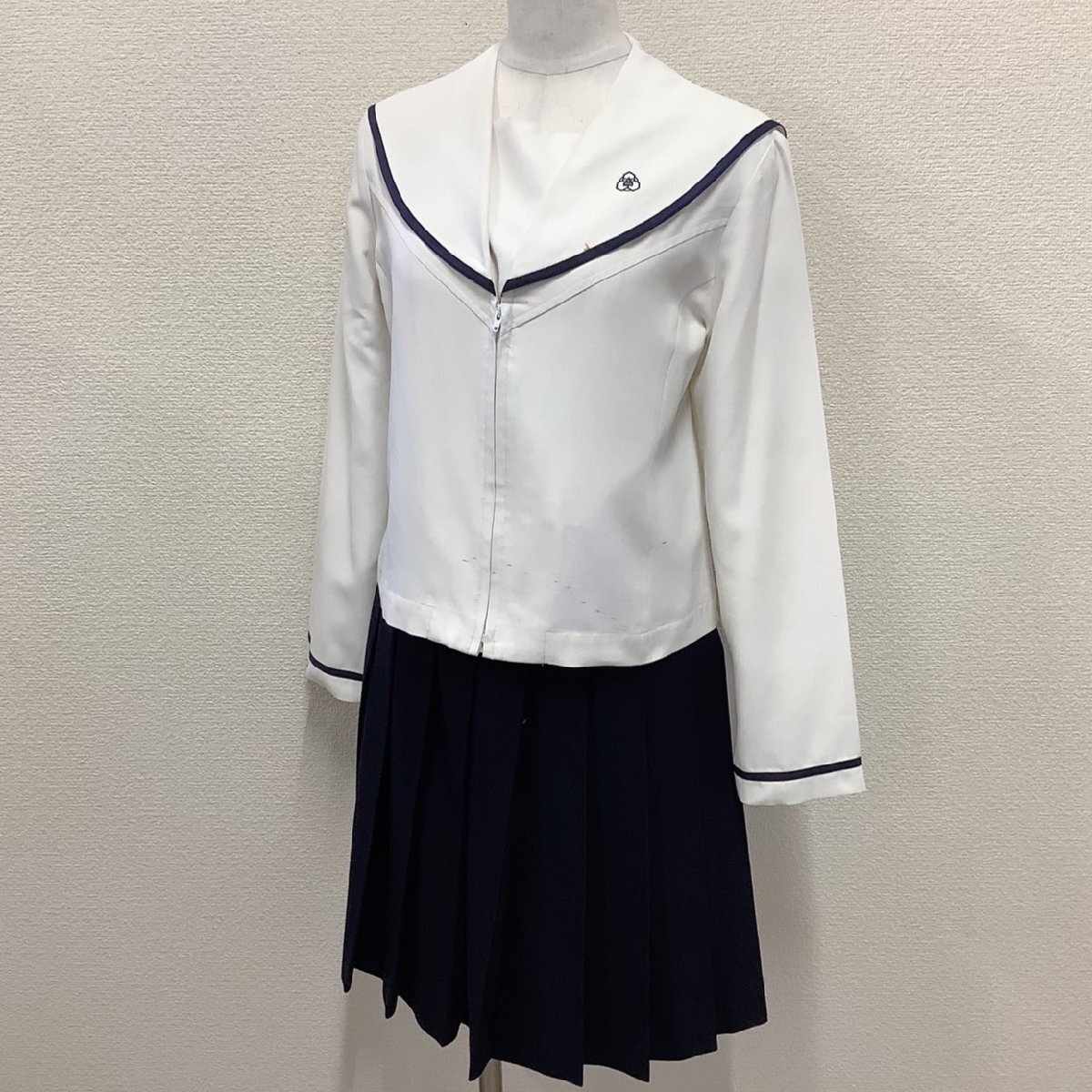 I1063/(中古)広島県 廿日市西高校 女子制服2点 /指定品/合服 I1063/(中古)広島県 廿日市西高校 女子制服2点 /指定品/合服