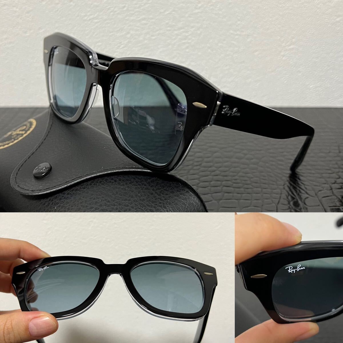 レイバン サングラス RB2186 12943M 52 Ray-Ban STATE STREET レイバン サングラス RB2186 12943M 52 Ray-Ban STATE STREET
