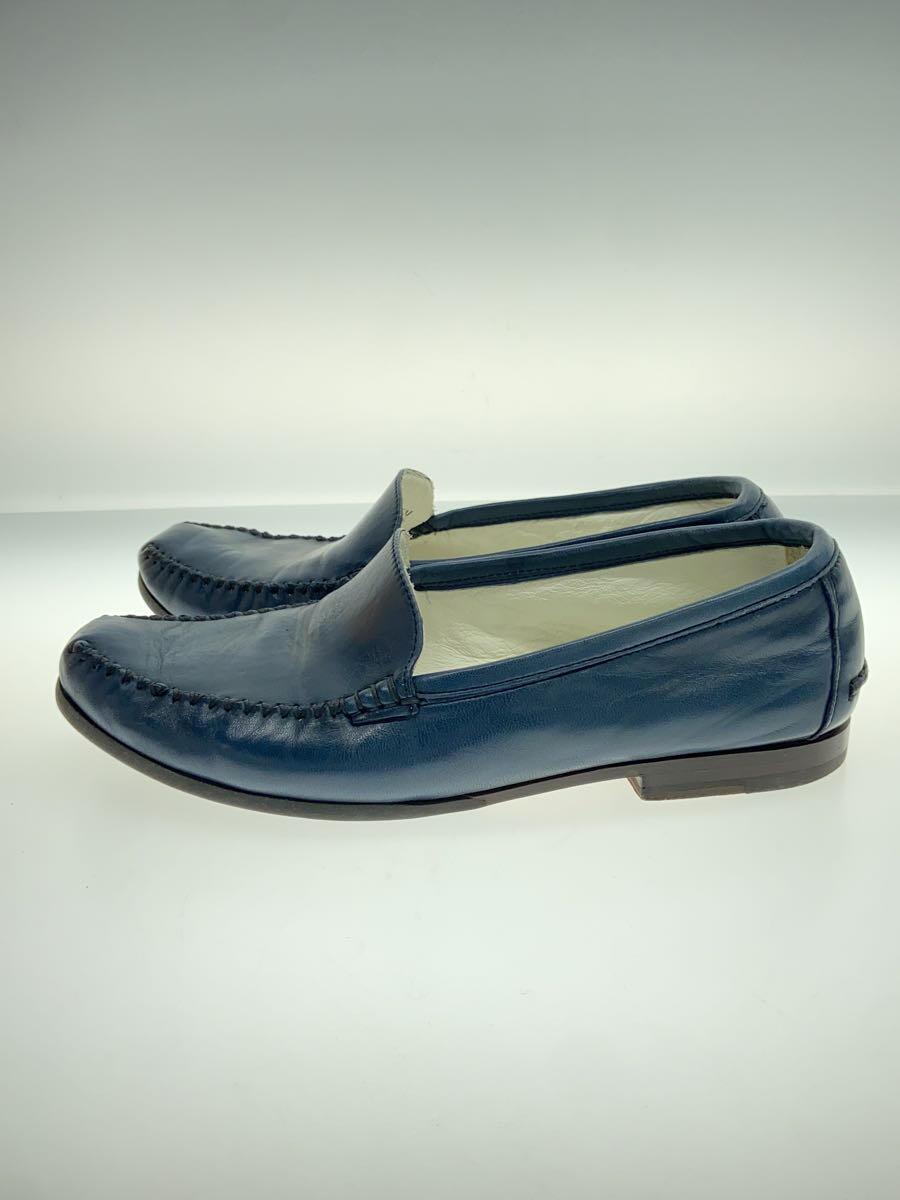 Salvatore Ferragamo◆ローファー/UK6.5/NVY/牛革/UR 10587