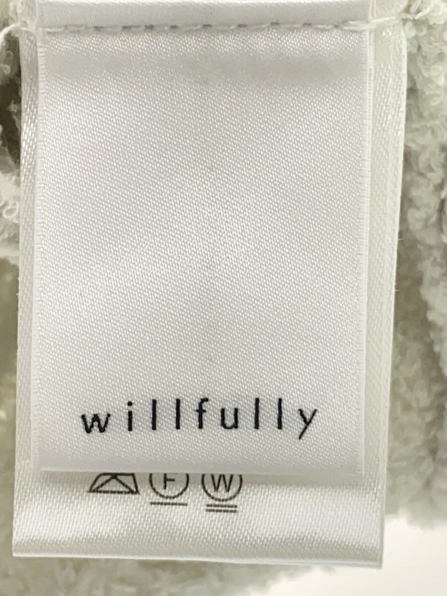 willfully◆ニットベスト(薄手)/FREE/コットン/グレー/2411-NT-02