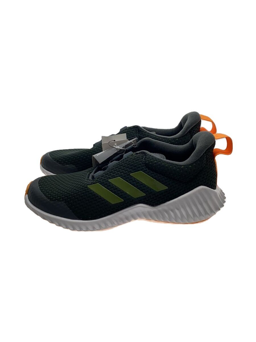 adidas◆ローカットスニーカー/22.5cm/BLK/ポリエステル