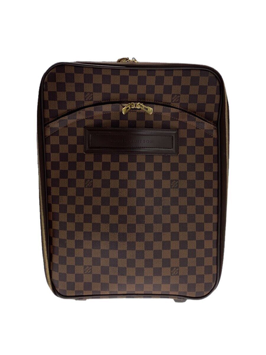 29980円 LOUIS VUITTON◇ペガス45_ダミエ・エベヌ_BRW/PVC/BRW 29980円 LOUIS VUITTON◇ペガス45_ダミエ・エベヌ_BRW/PVC/BRW
