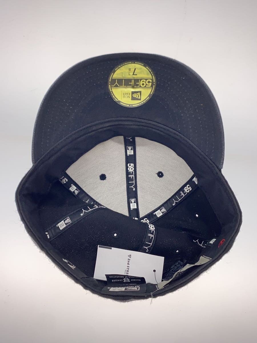 yohji yamamoto POUR HOMME キャップ 黒 2001425Y0006 Yohji Yamamoto POUR HOMME Black Cotton Cap 7 3/8 Men's