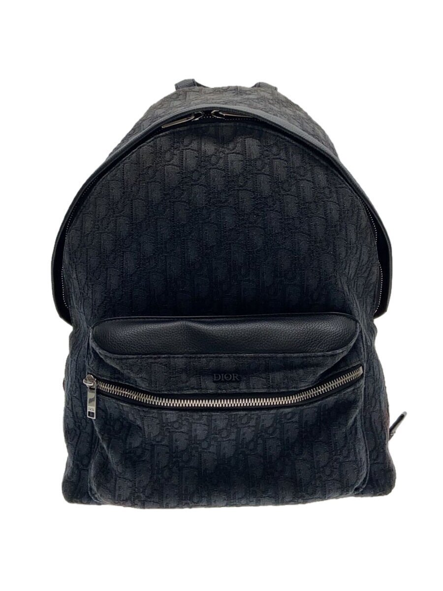 Christian Dior◇リュック/-/BLK - リュックサック、デイパック Christian Dior◇リュック/-/BLK - リュックサック、デイパック