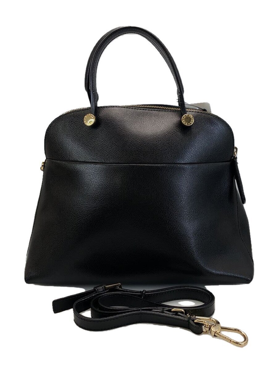FURLA◇クロコ型押し/ショルダーバッグ/レザー/BLK - その他 FURLA◇クロコ型押し/ショルダーバッグ/レザー/BLK - その他