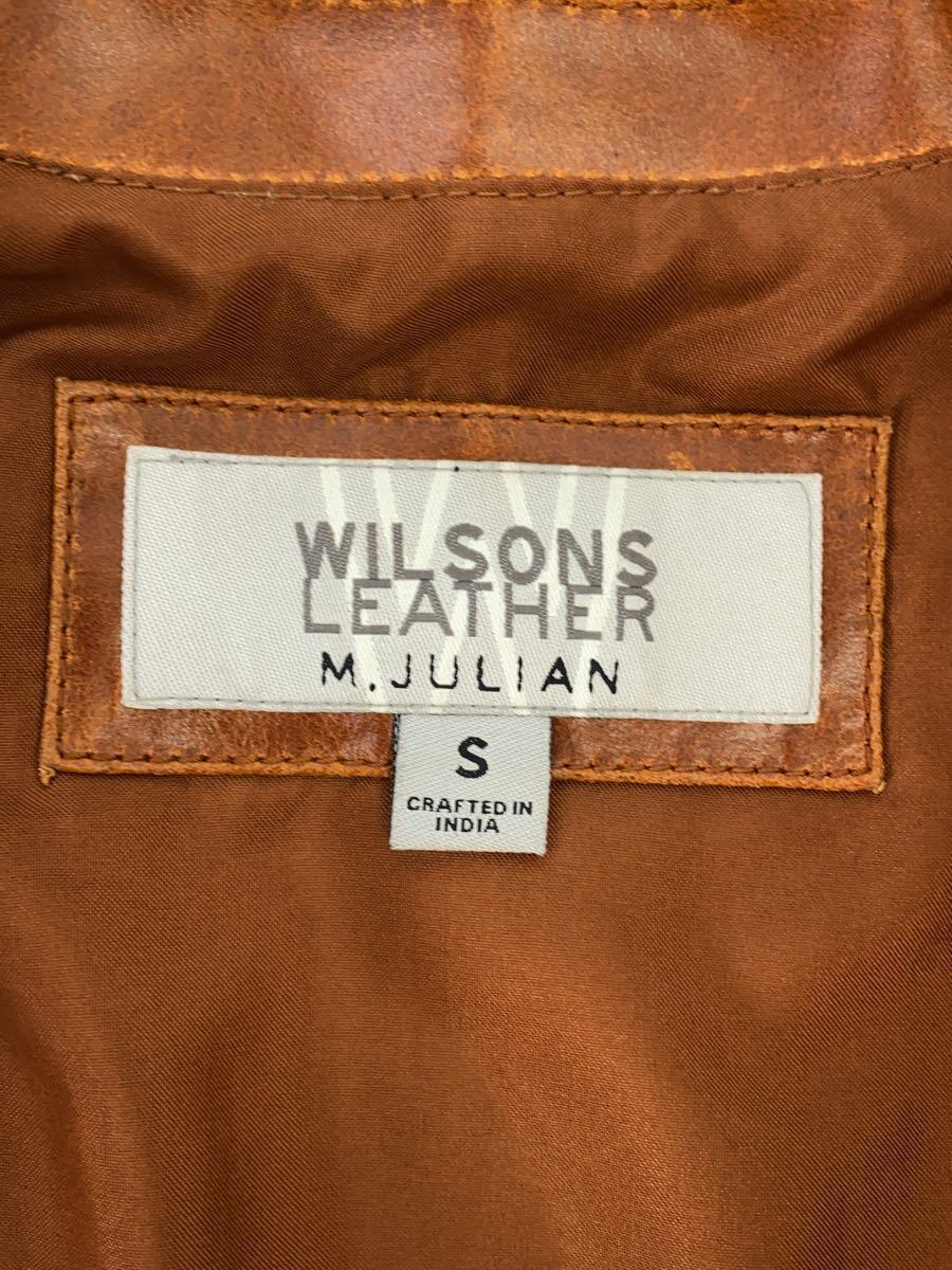 Wilsons Leather◇レザージャケット・ブルゾン/S/レザー/BRW// Wilsons Leather◇レザージャケット・ブルゾン/S/レザー/BRW//