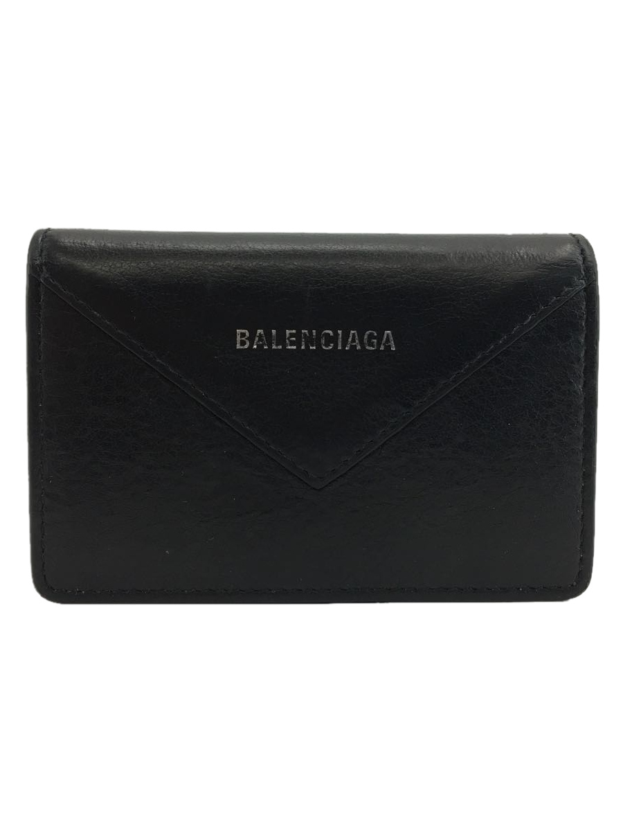 【BALENCIAGA】名刺入れ カードケース BALENCIAGA◇名刺入れ/ペーパーカードケース/-/BLK/メンズ//