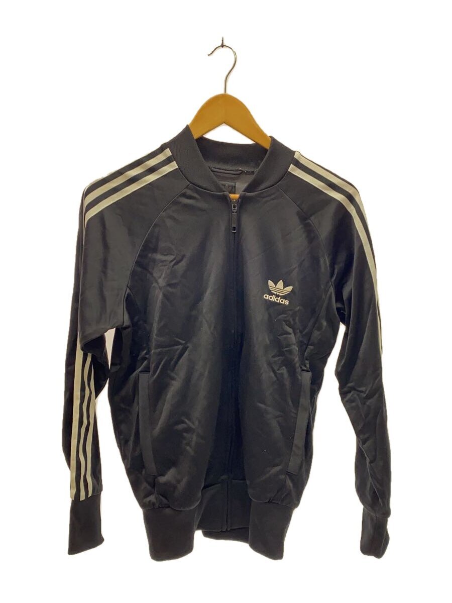 adidas◆ジャージ/L/ナイロン/BLK/185268